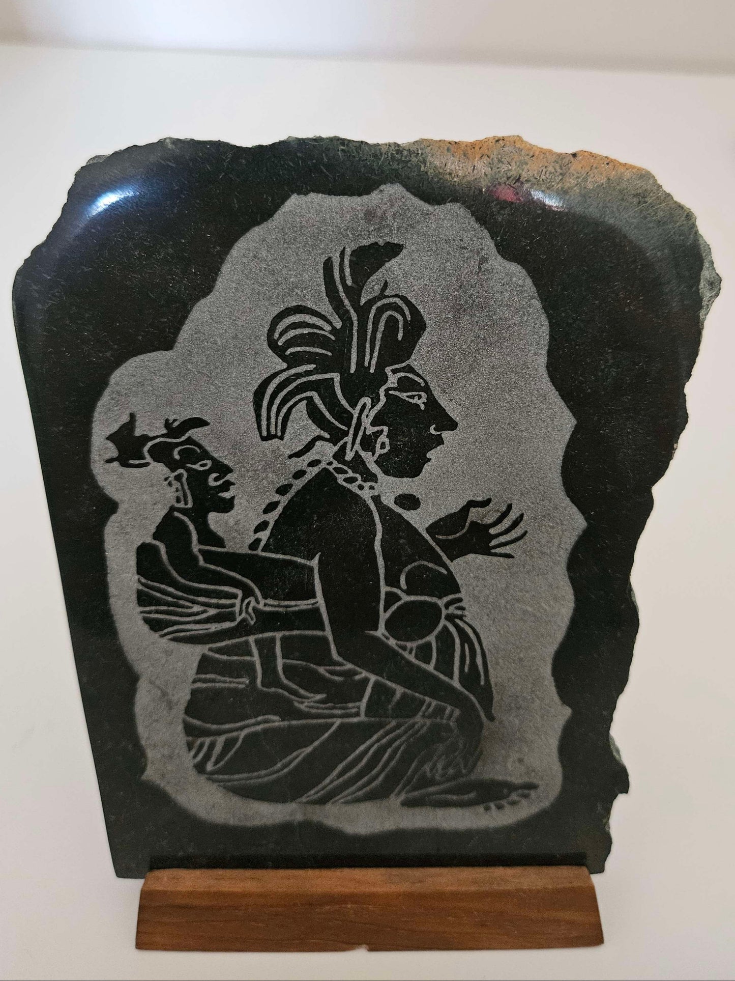 Portuguese Mother's Day Black Jade Art