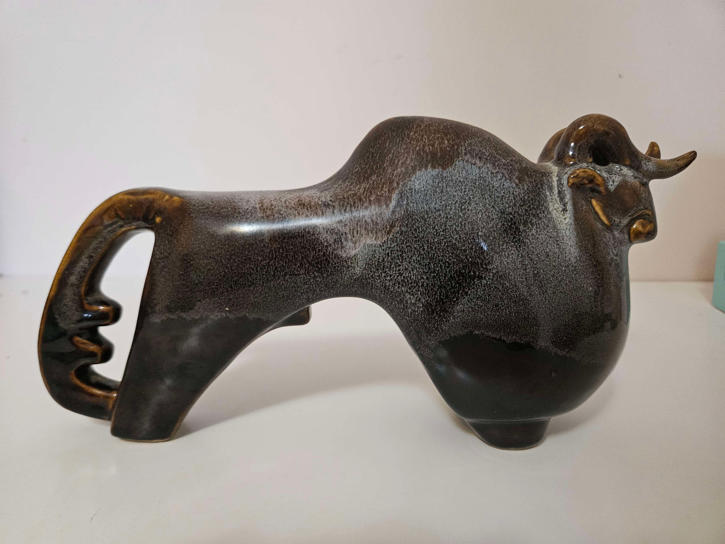 Marble Bull Statue