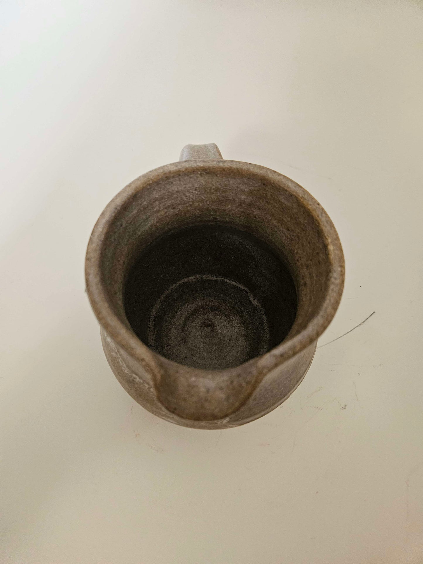 Brown Clay Pitcher