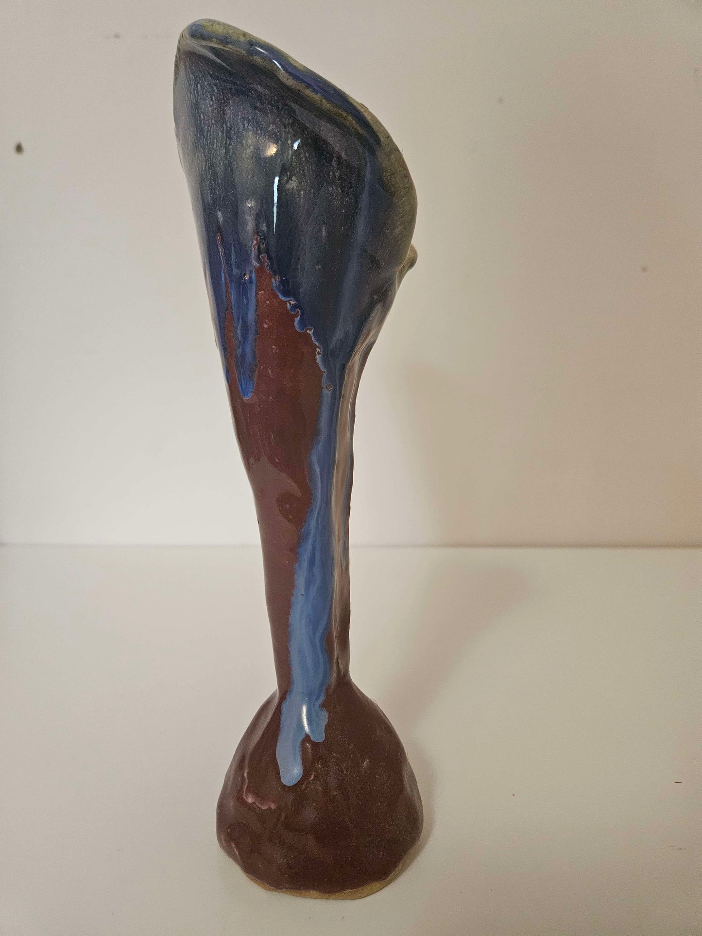 Drip Glaze Lilly Petal Vase