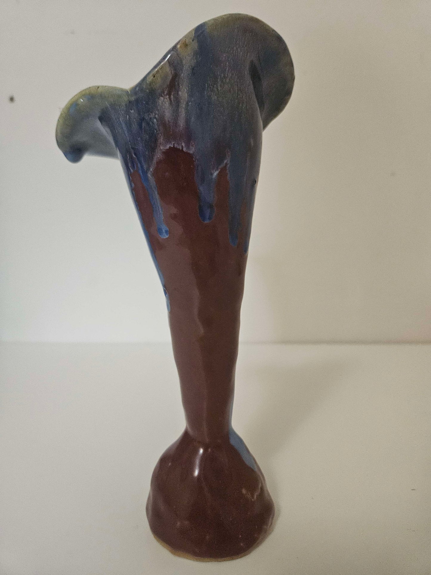 Drip Glaze Lilly Petal Vase