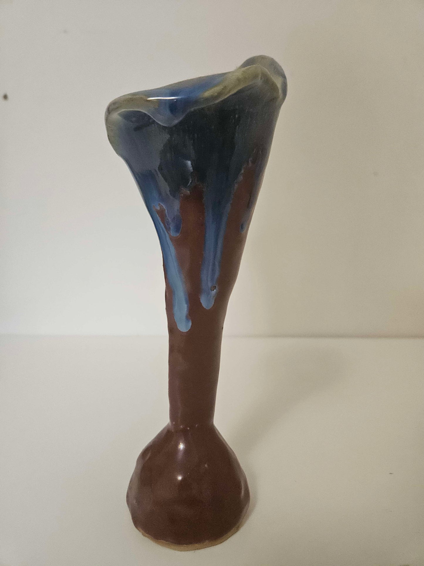 Drip Glaze Lilly Petal Vase