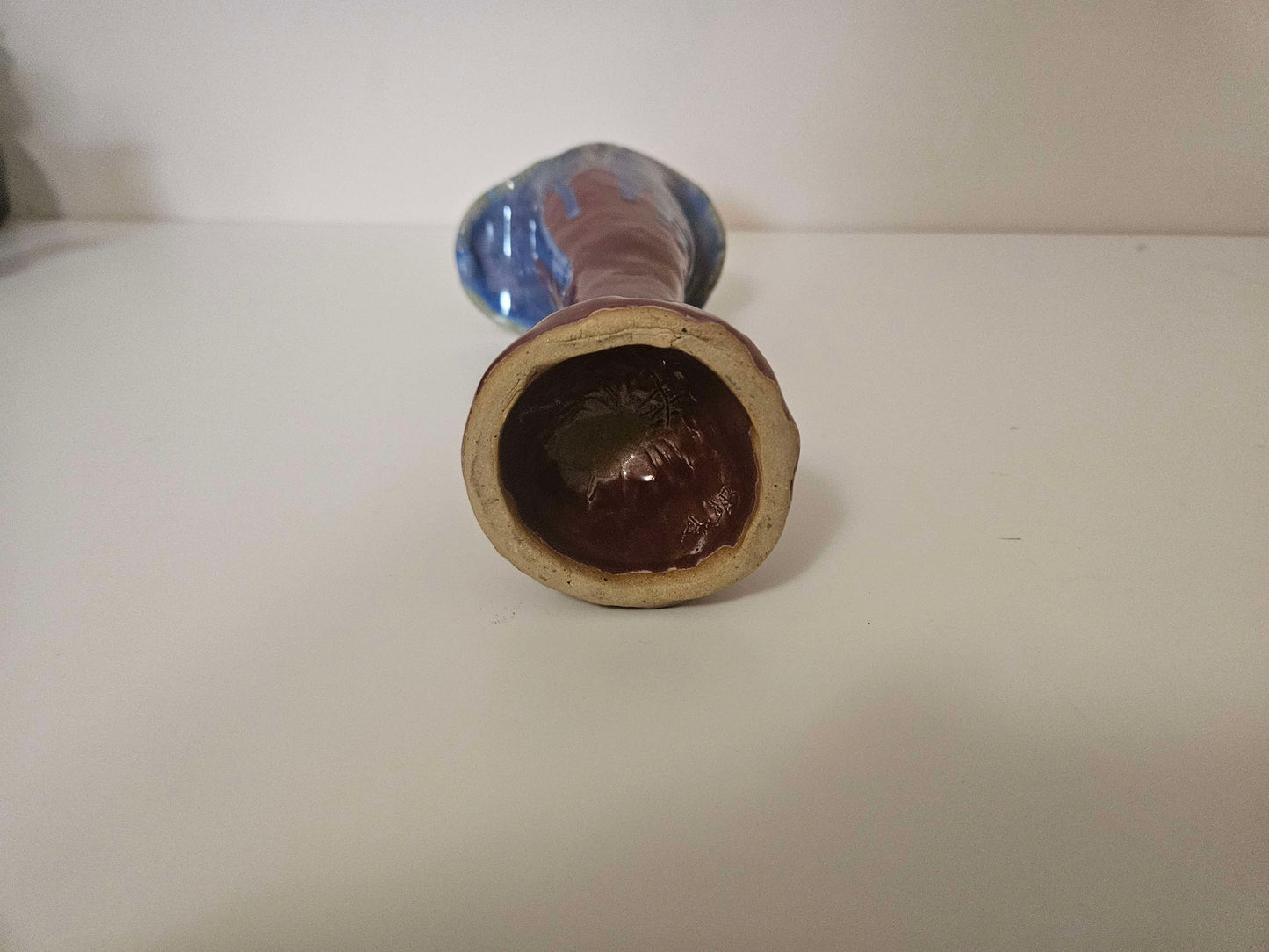 Drip Glaze Lilly Petal Vase