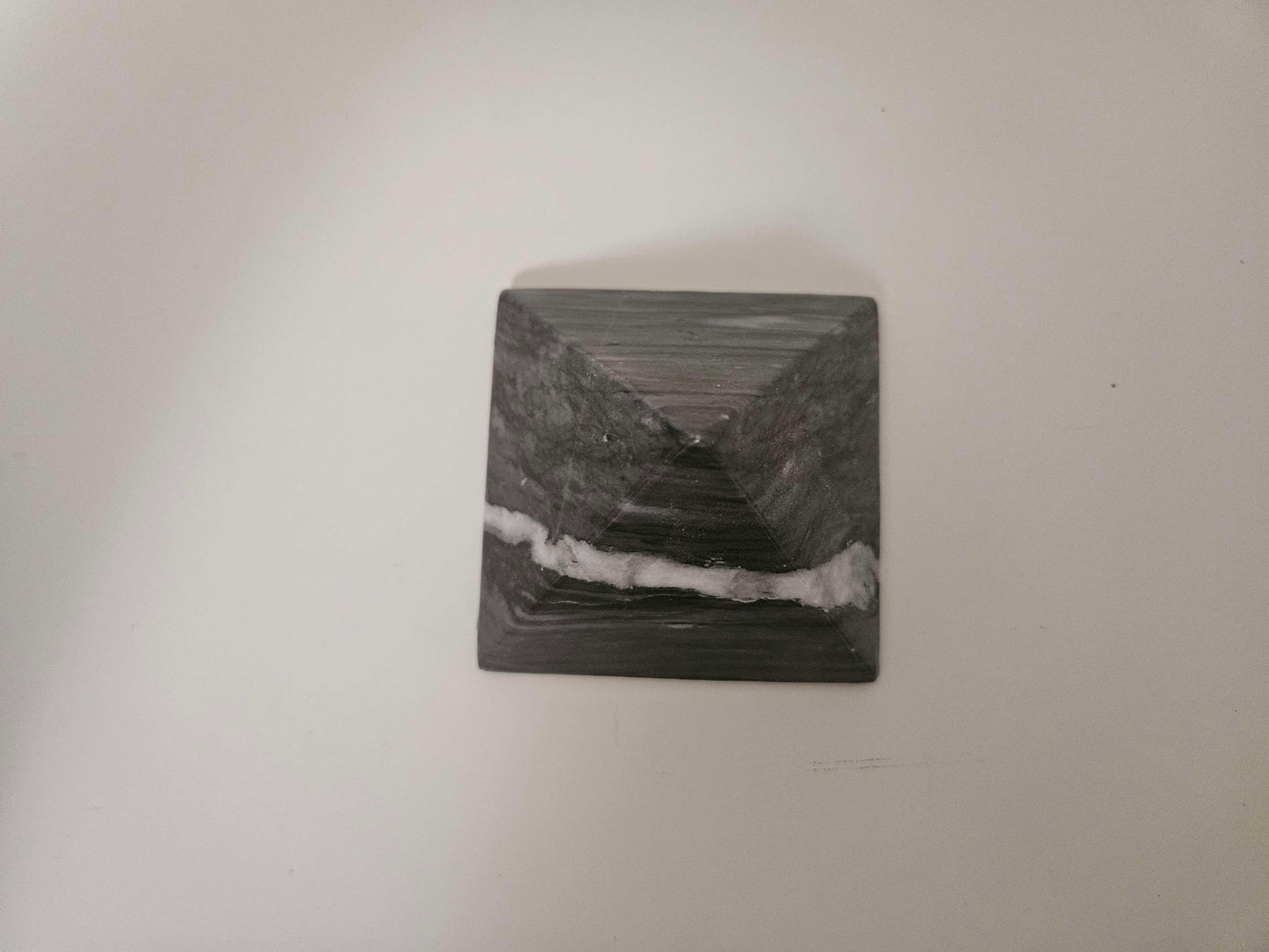 Small Marble Pyramid Paperweight