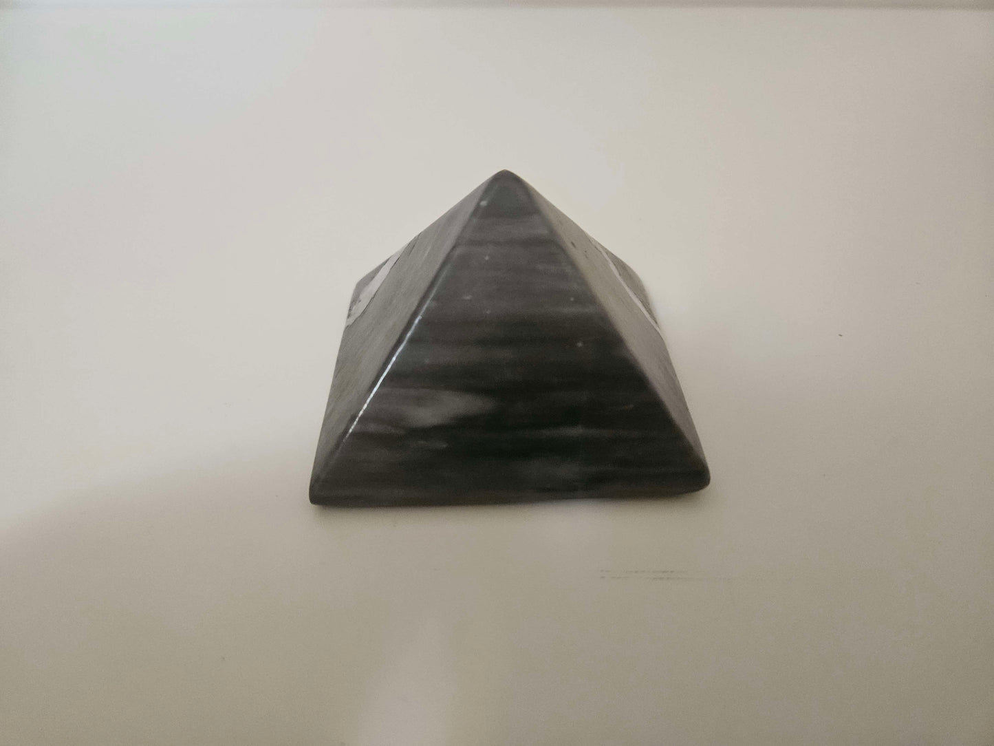 Small Marble Pyramid Paperweight