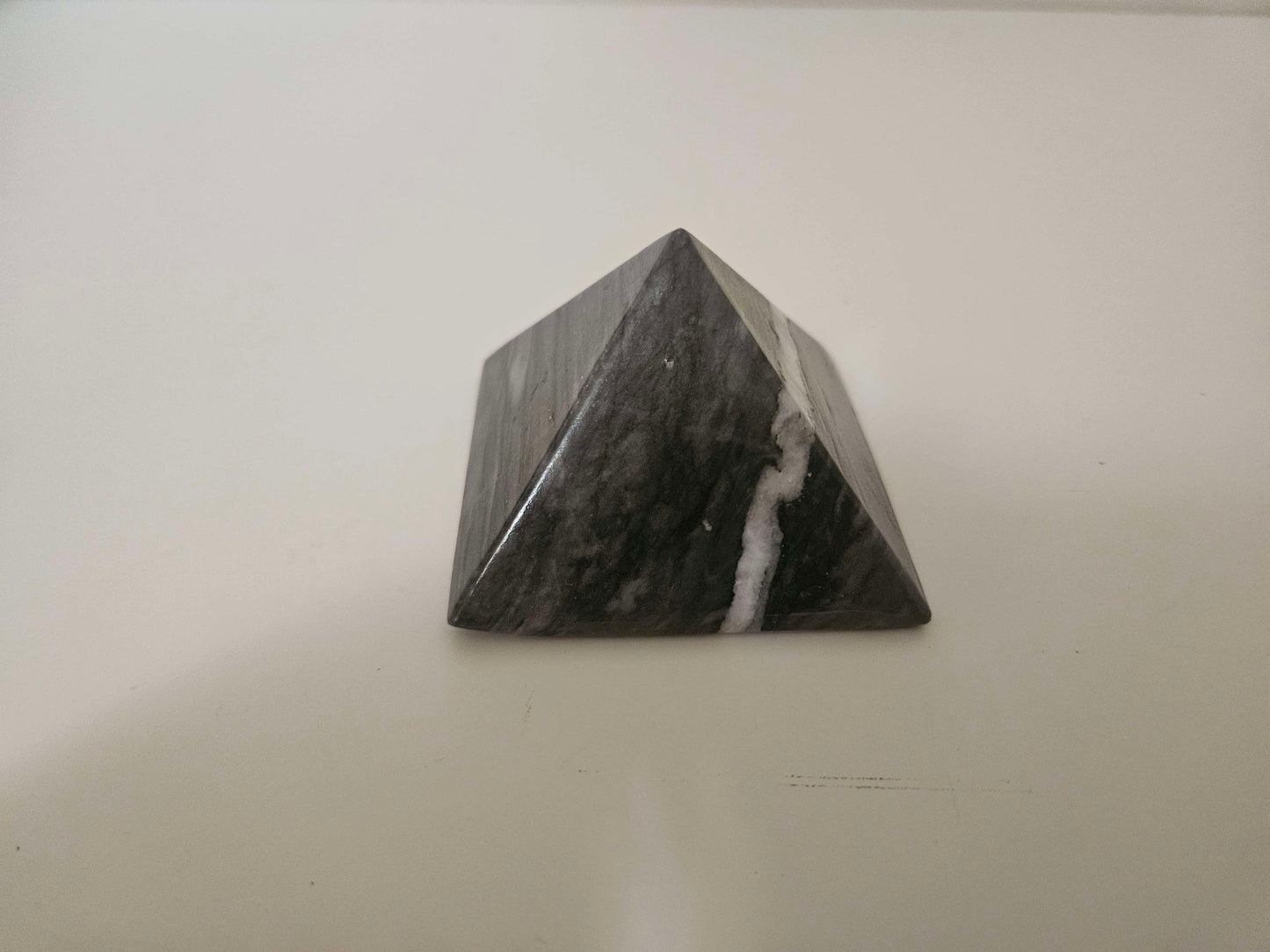 Small Marble Pyramid Paperweight