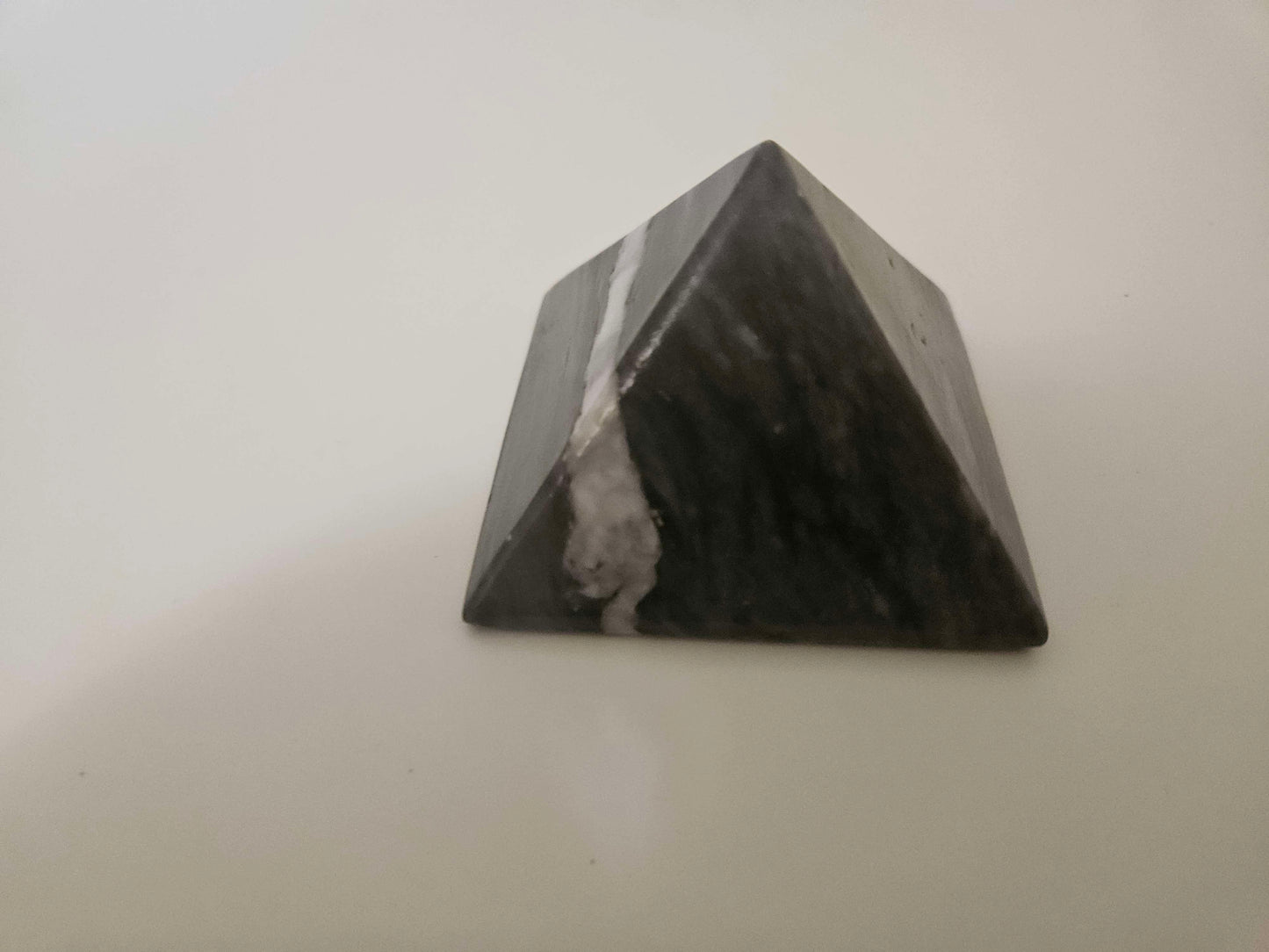 Small Marble Pyramid Paperweight