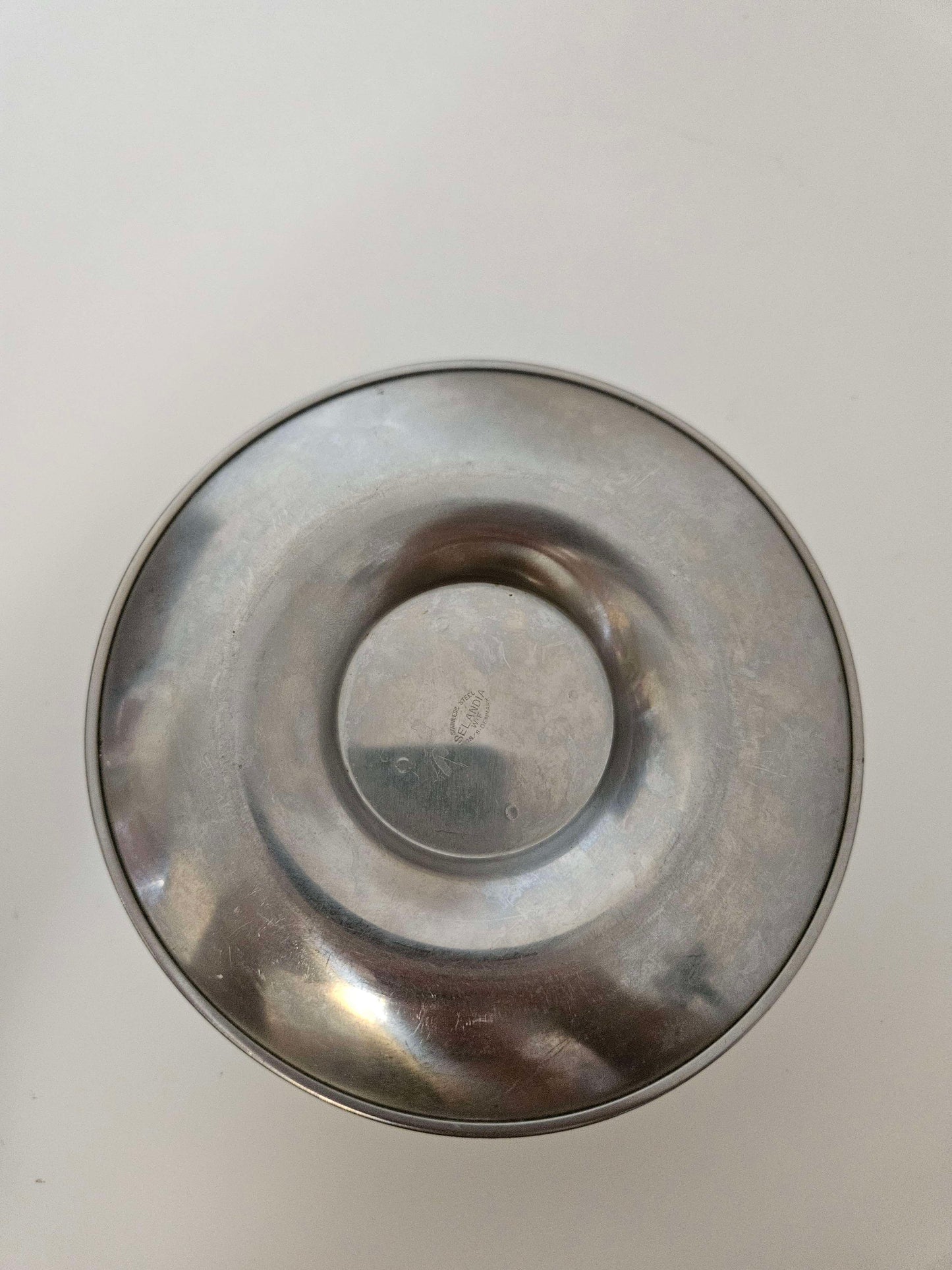 Stainless Steel Footed Bowl