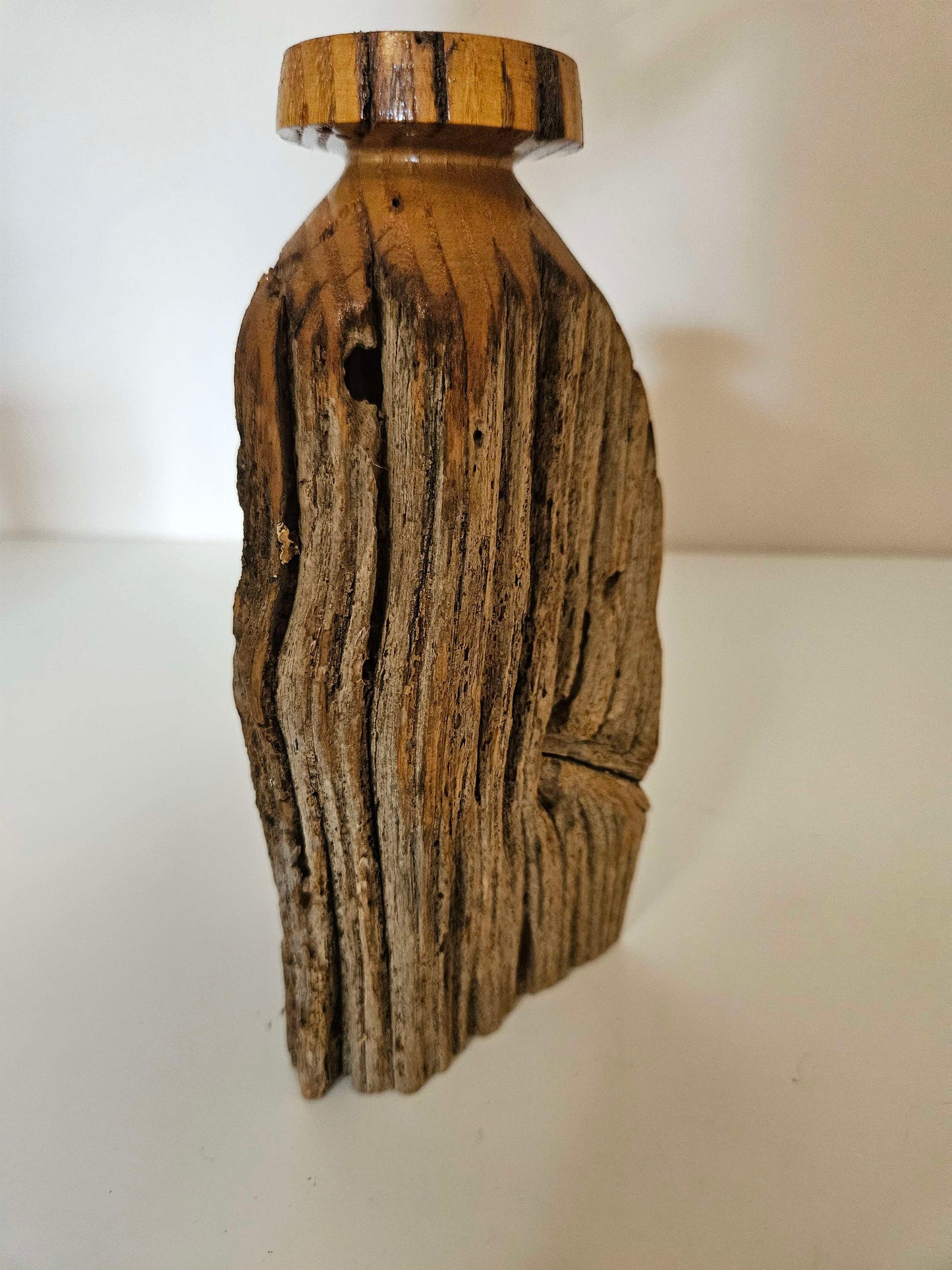 Wooden Bud Vase