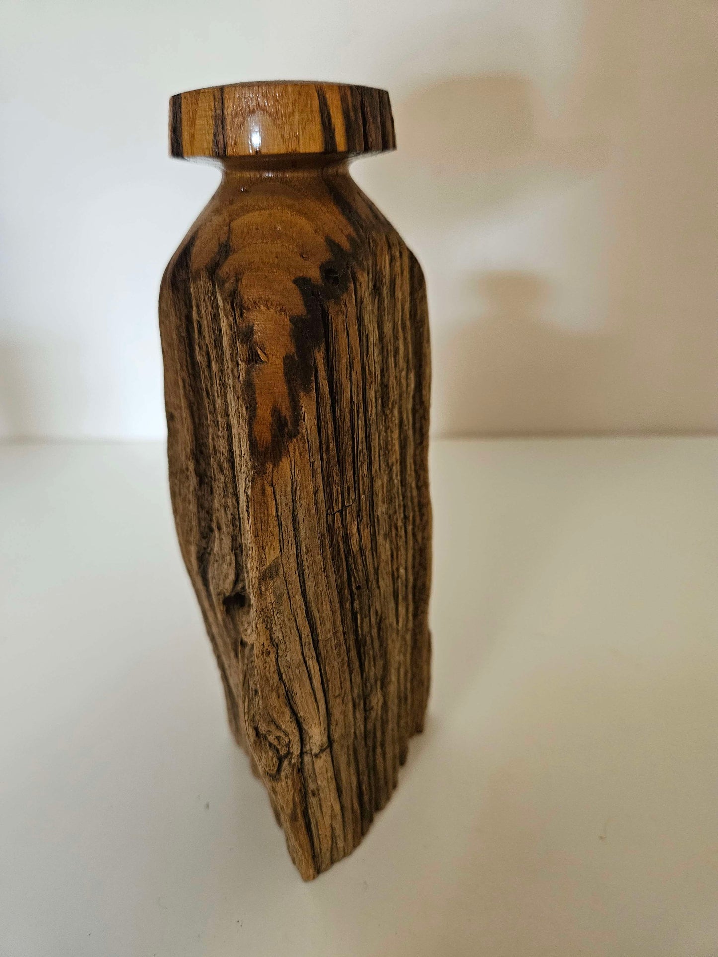 Wooden Bud Vase