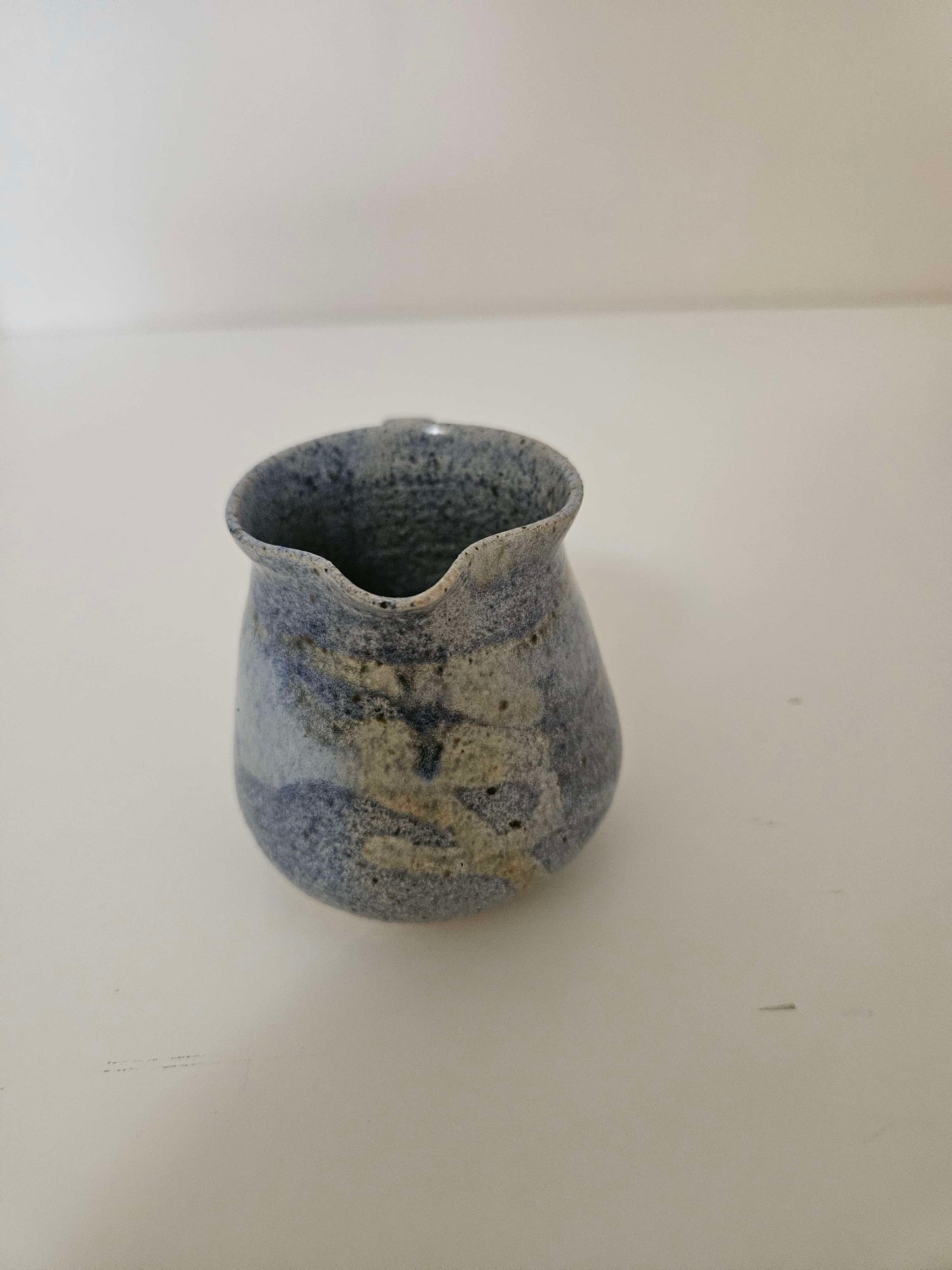 Small Blue Pitcher