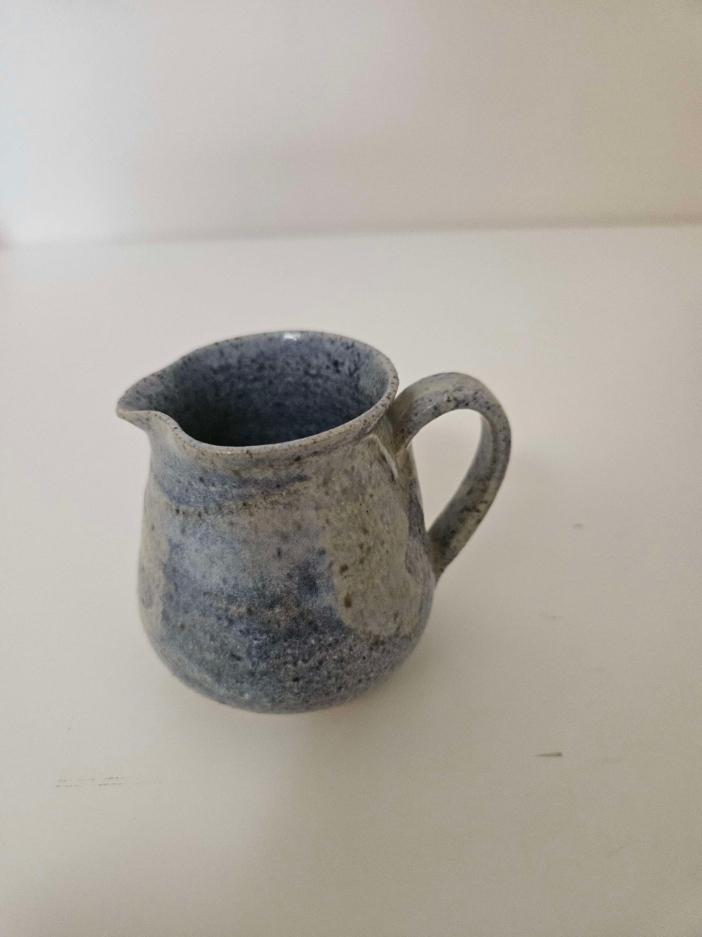 Small Blue Pitcher