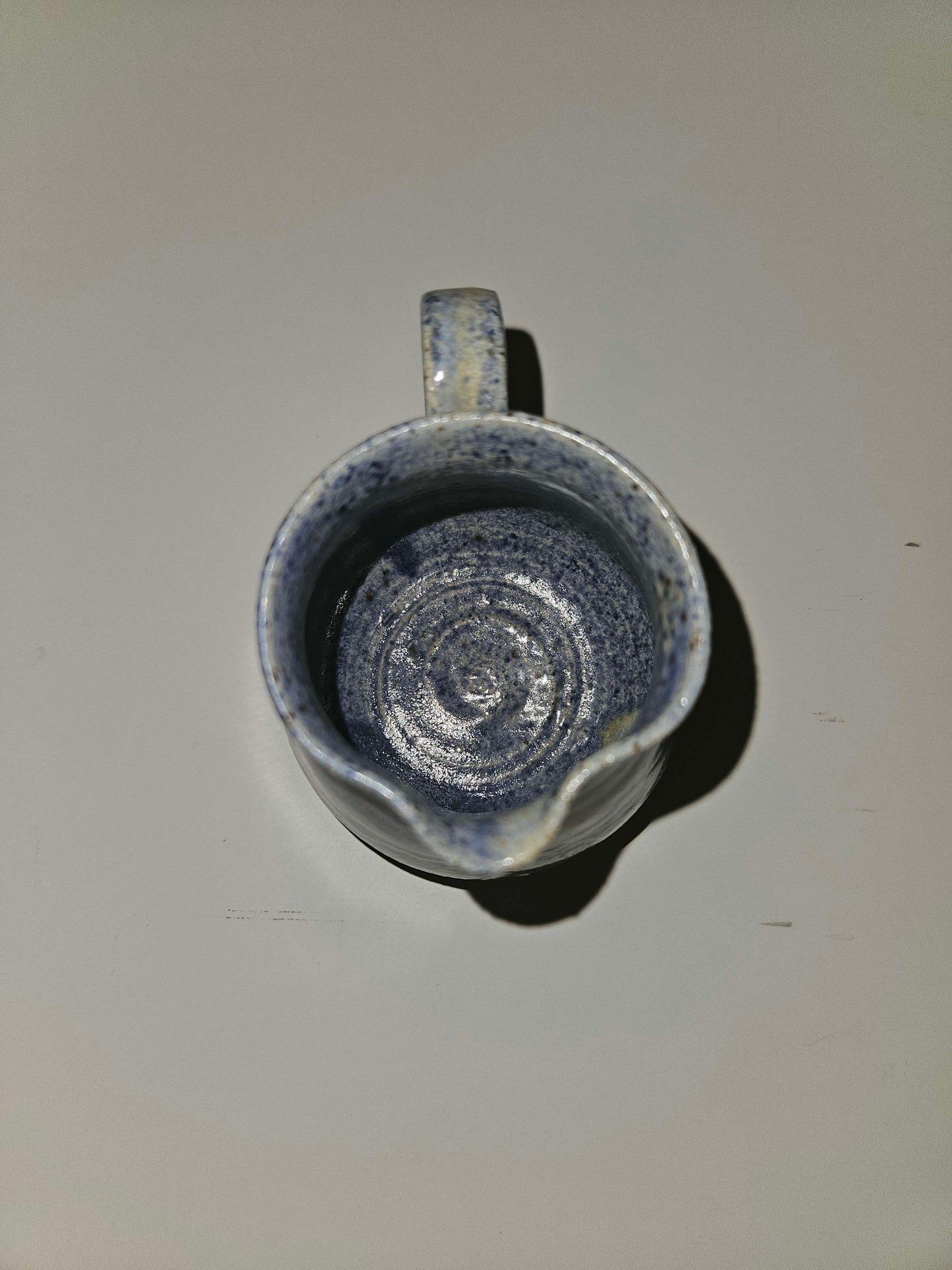Small Blue Pitcher