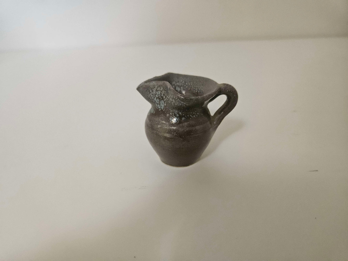 Tiny Crockery Pitcher