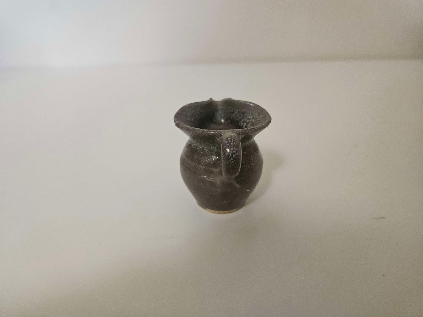 Tiny Crockery Pitcher