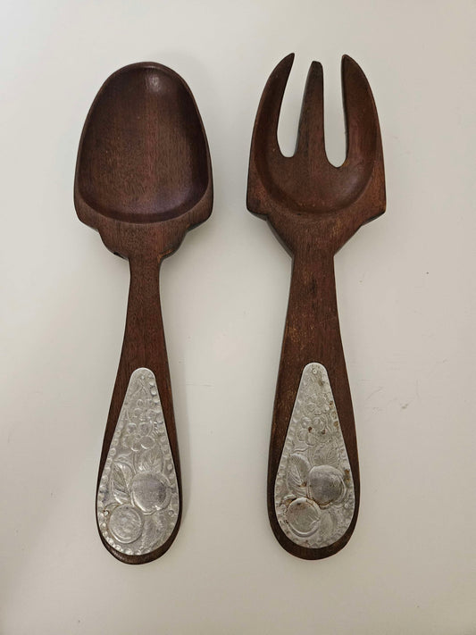 Haitian Wooden Spoon and Fork
