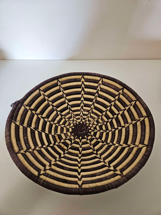 Vintage Tribal Wicker Basket