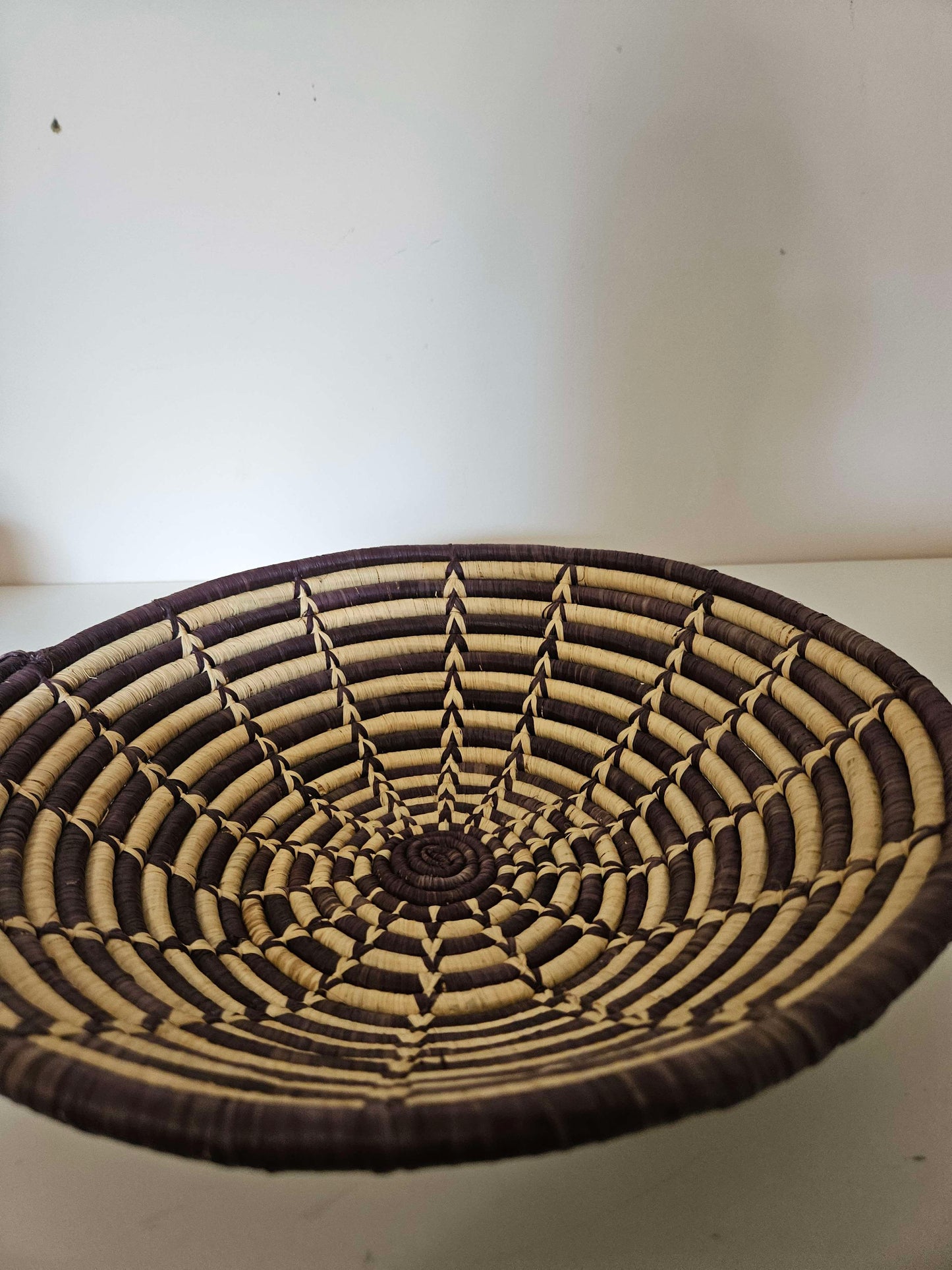 Vintage Tribal Wicker Basket