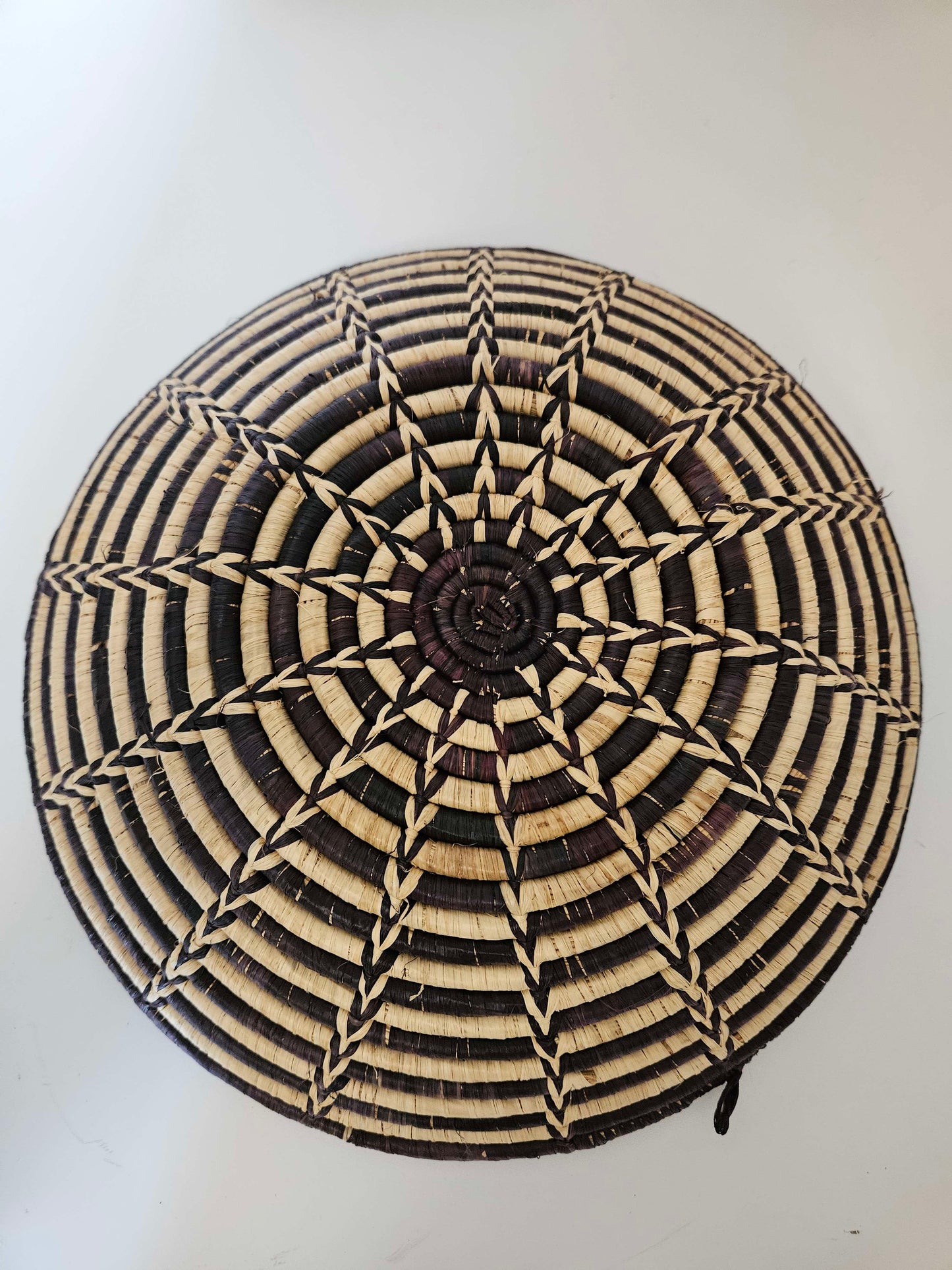 Vintage Tribal Wicker Basket