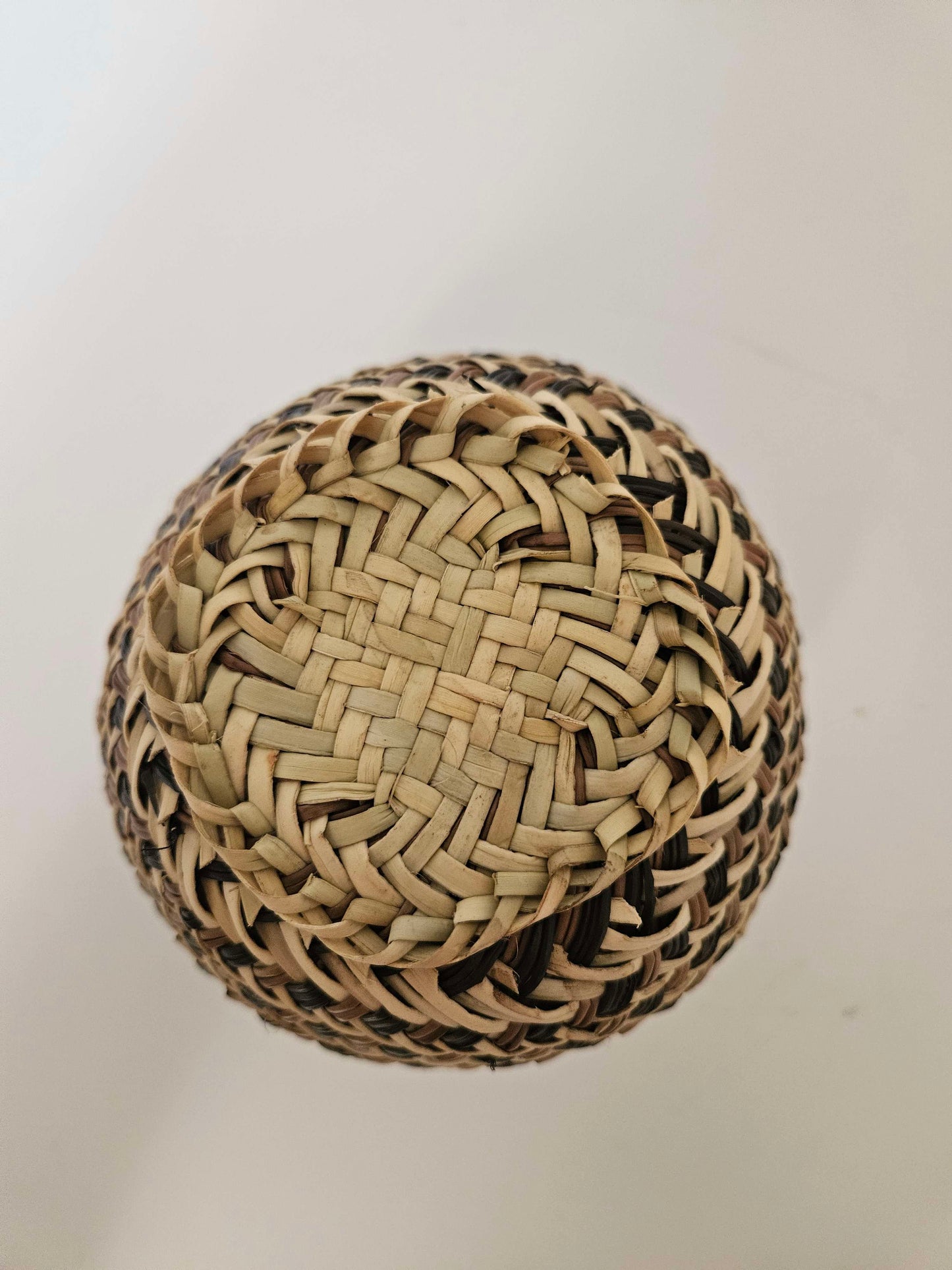 Tarahumara Hand Made Wicker Pot