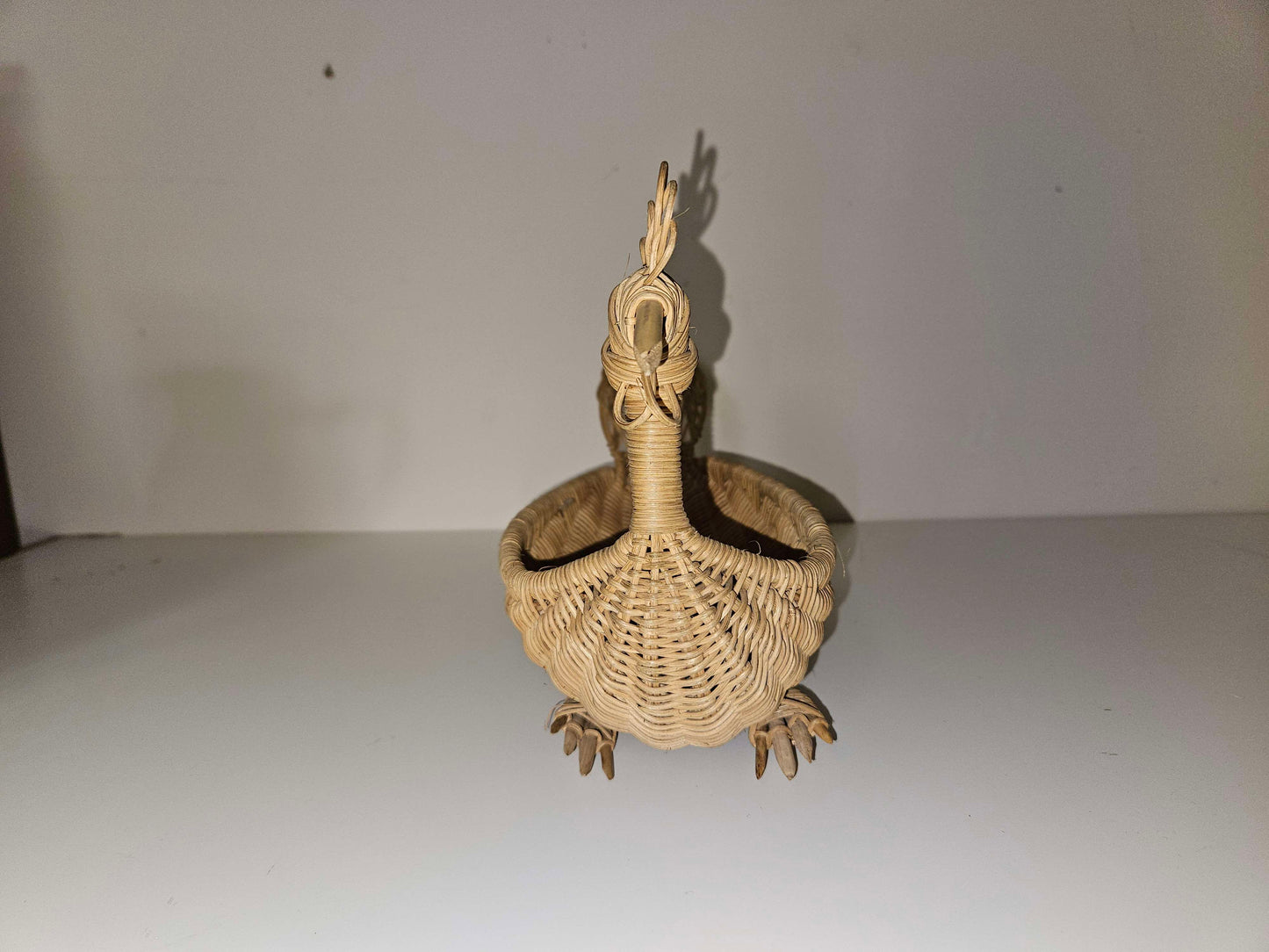 Wicker Rooster Basket