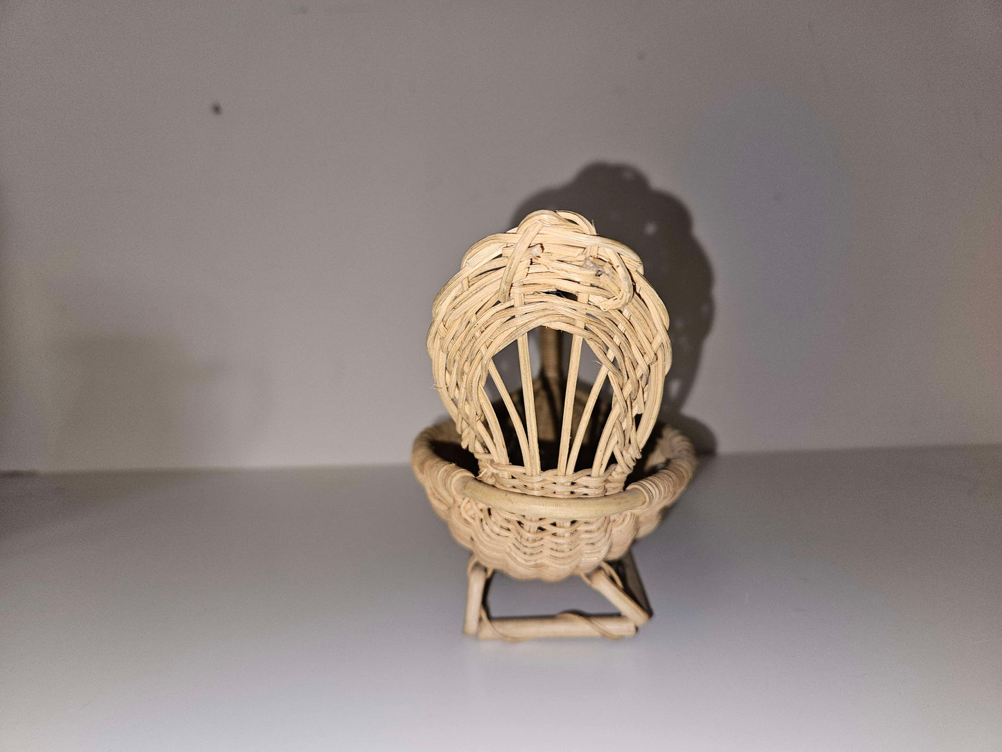 Wicker Rooster Basket