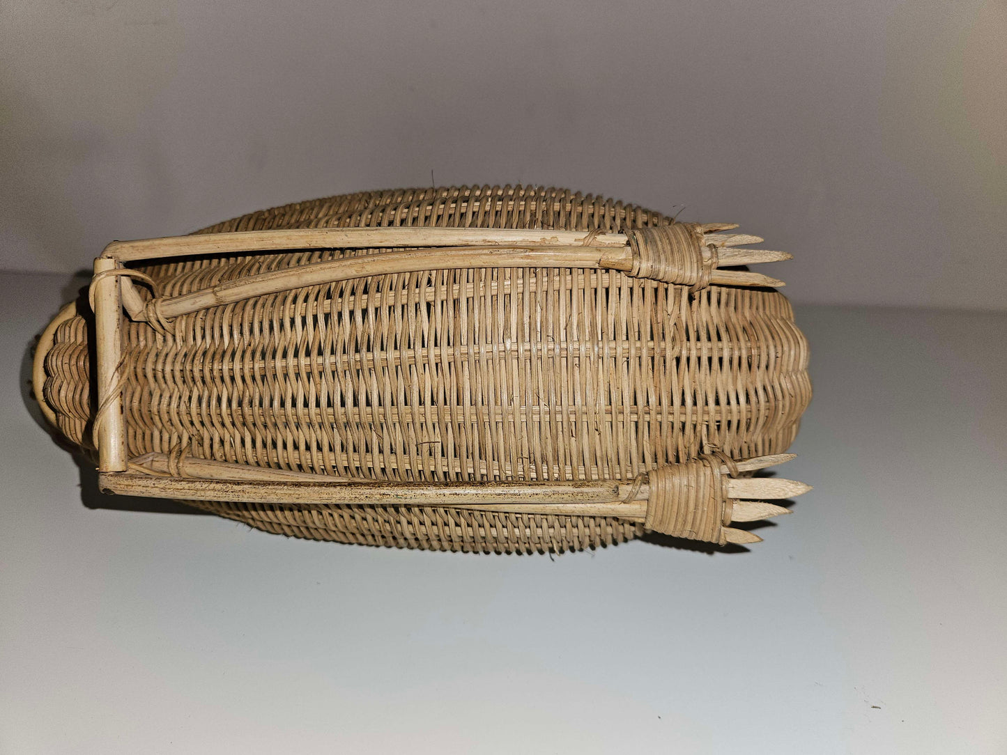 Wicker Rooster Basket