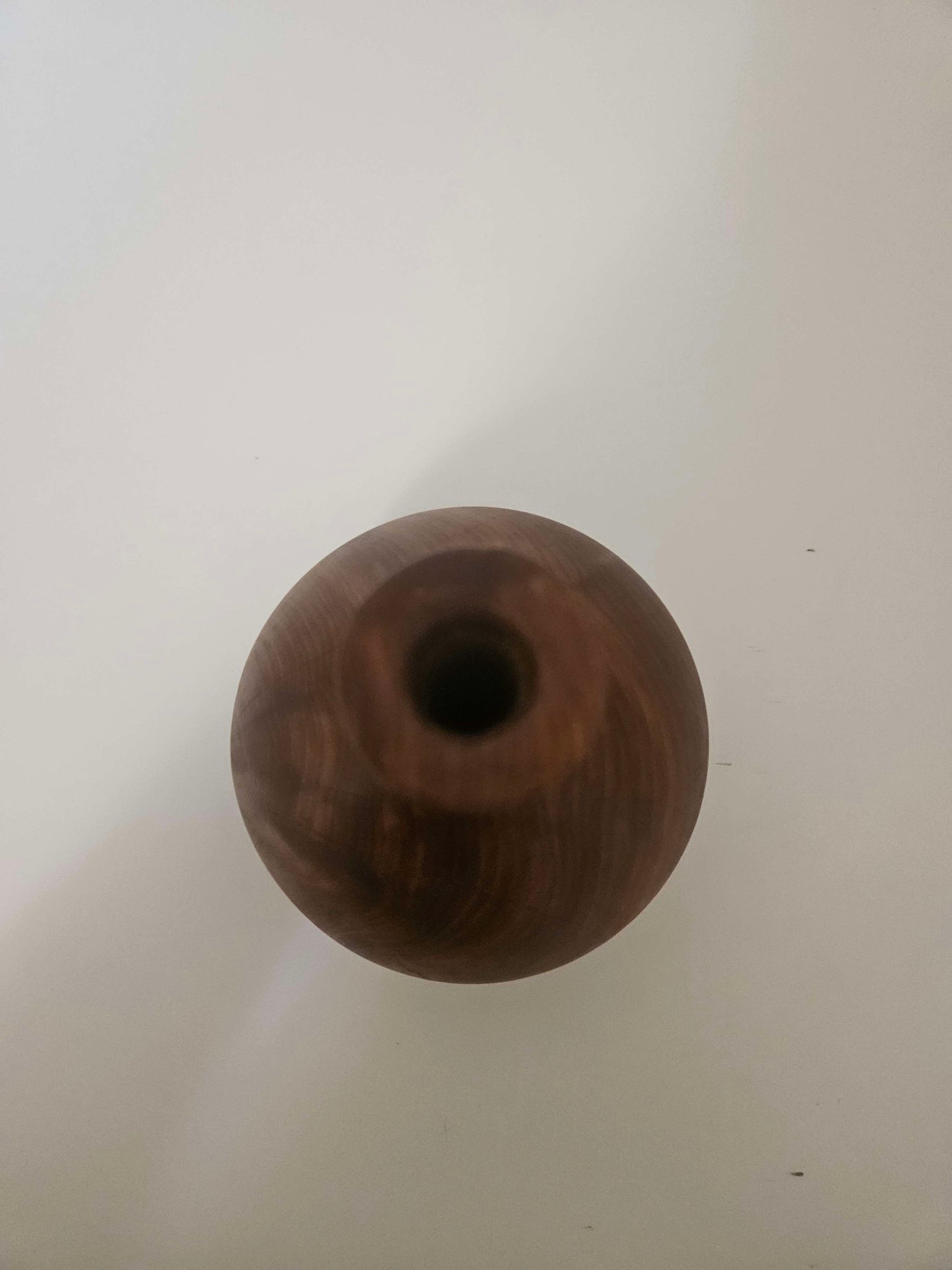 1960's Mid Century Antique Wooded Vase