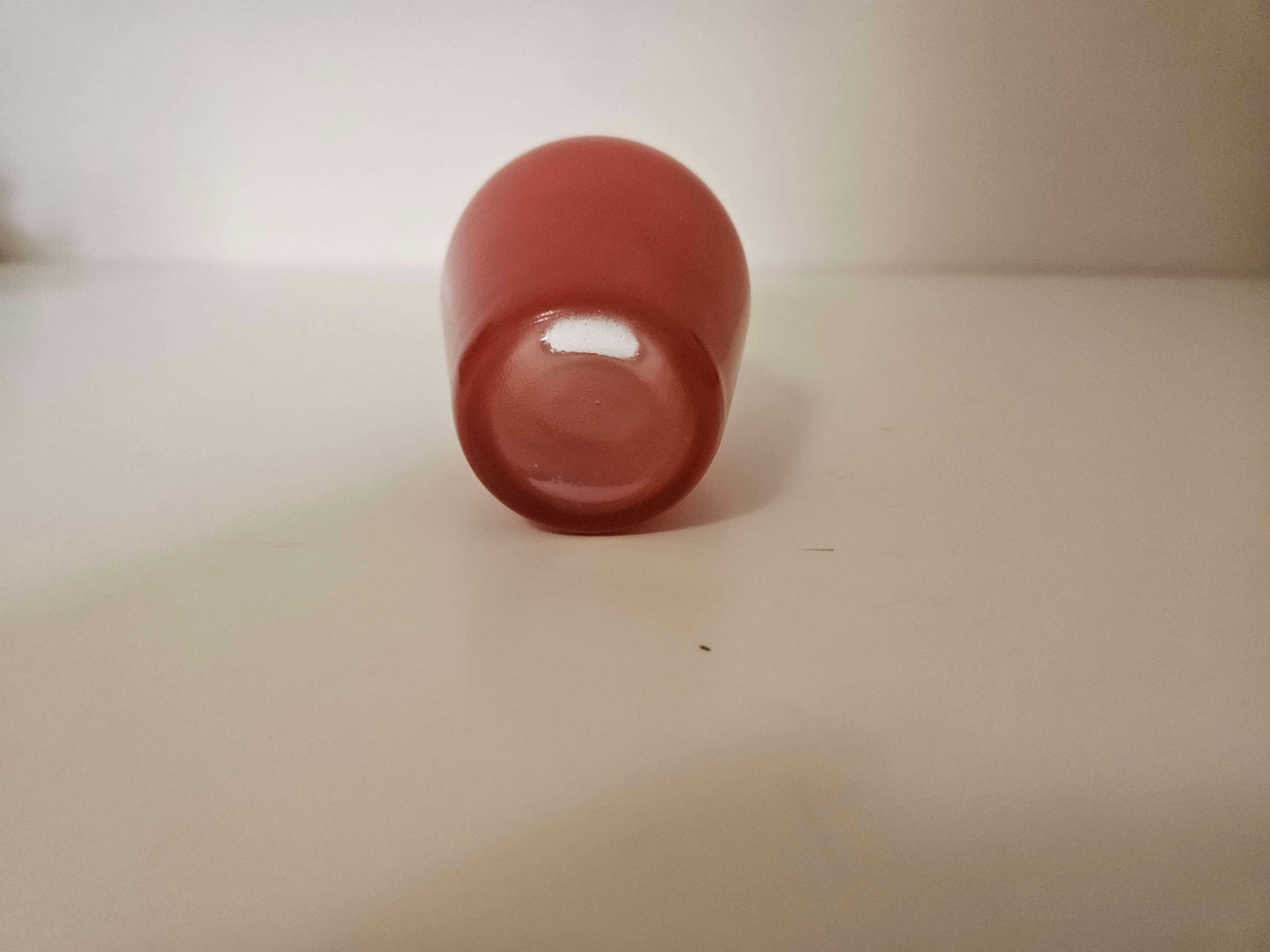 Red Glass Vase